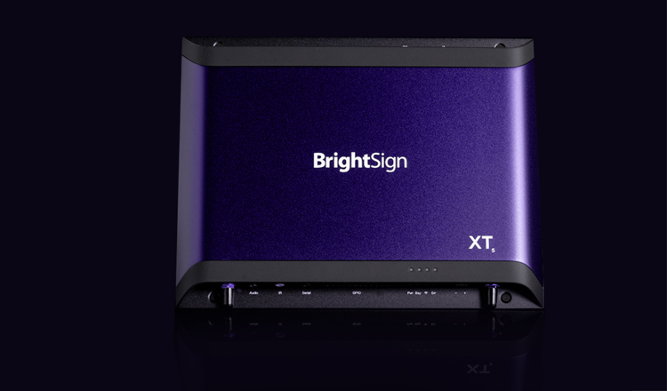 BrightSign XT5 8K digital signage player